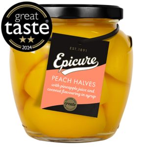 Epicure Peaches with Pineapple and Coconut In Syrup (CASE OF 6 x 550g)