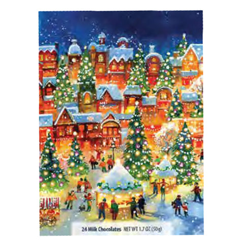 Advent Calendar Erikas Nostalgia Holiday Advent Calendar Childrens In Old Town (CASE OF 12 x 50g)