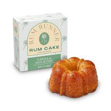 Great Spirits Baking Vanilla Rum Mini Bundt Cake (CASE OF 24 x 114g)