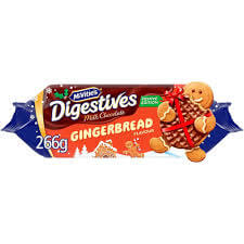 Mcvities Gingerbread Chocolate Digestives (CASE OF 12 x 266g)