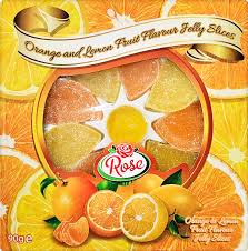 Rose Orange and Lemon Slices (CASE OF 24 x 90g)