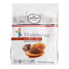Un Gourmand A Paris Marble Madeleines Bag (CASE OF 6 x 250g)