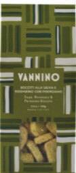 Vannino  Sage Rosemary and Parmesan Cheese Savory Biscuits (CASE OF 12 x 150g)