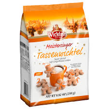 Wicklein Tassenwichtel Glasiert Gingerbread Cookies Sugar Glazed (CASE OF 20 x 250g)