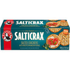 Bakers Salticrax Mediterranean Herb (CASE OF 12 x 200g)