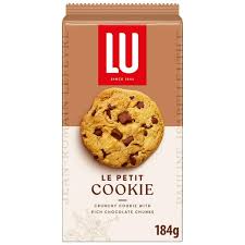 Lu Le Petit Cookie With Chunky Rich Chocolate Chips (CASE OF 8 x 184g)