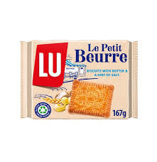 Lu Le Petit Beurre French Butter Biscuits (CASE OF 7 x 167g)