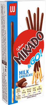 Lu Mikado Milk Chocolate Biscuits (CASE OF 24 x 39g)