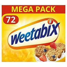 Weetabix Mega Pack Contains 72 Pieces (CASE OF 6 x 1346g)