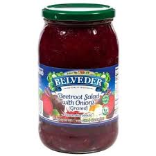 Belveder Grated Beetroot Salad with Onions (CASE OF 12 x 900g)