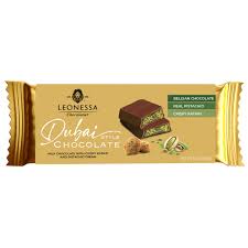 Leonessa Dubai Chocolate Bar (CASE OF 12 x 100g)