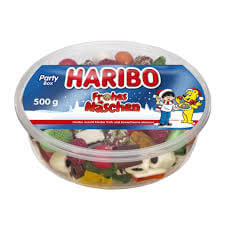 Haribo Frohes Naschen Dose (CASE OF 12 x 500g)