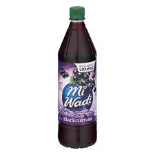 MiWadi Blackcurrant (CASE OF 12 x 1L)