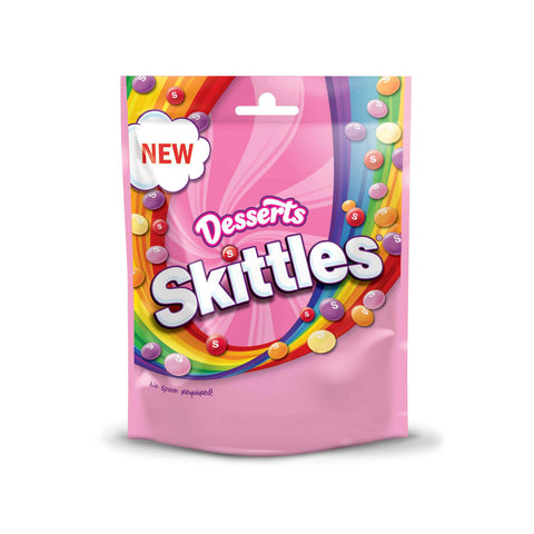 Mars Skittles Vegan Sweet Dessert flavoured Treat Bag (CASE OF 15 x 152g)