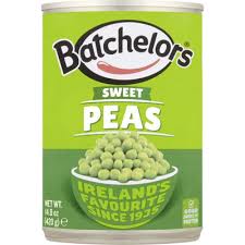 Batchelors Sweet Peas an Irish Favorite (CASE OF 12 x 420g)