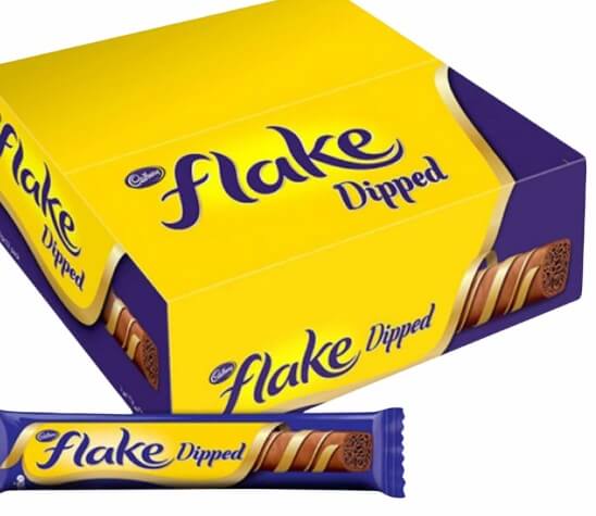 Cadbury Dipped Flake SA CASE of 40 Units (CASE OF 1 x 1280g)
