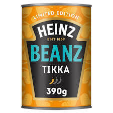Heinz Tikka Baked Beans (CASE OF 12 x 390g)