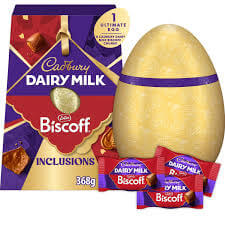 Cadbury Biscoff Inclusions Egg (CASE OF 4 x 368g)