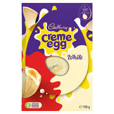 Cadbury Creme Eggs White Egg (CASE OF 6 x 190g)