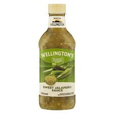 Wellingtons Sweet Jalapeno Sauce Bottle (CASE OF 12 x 700ml)