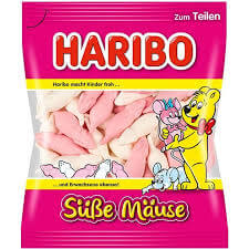 Haribo Sweet Mice Candy (CASE OF 16 x 175g)