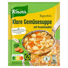 Knorr Vegetable Soup with Shells (CASE OF 19 x 44g)