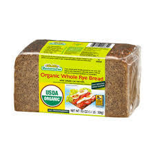 Mestemacher Organic Whole Rye Bread (CASE OF 12 x 500g)