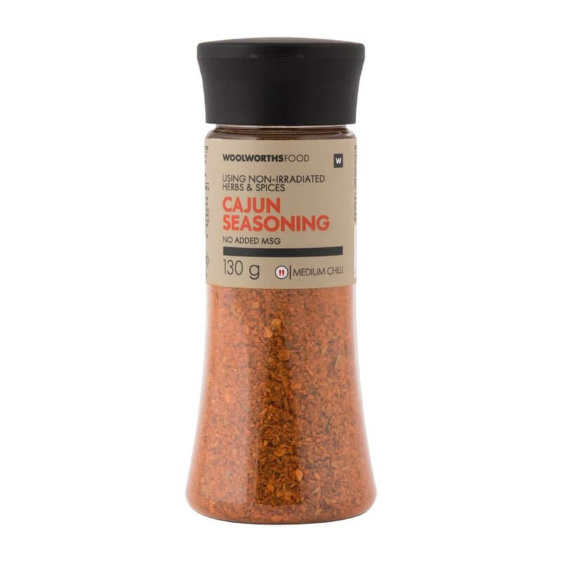 Woolworths Cajun Seasoning Shaker (CASE OF 1 x 130g)