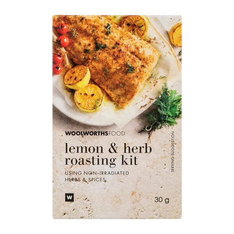 Woolworths Lemon and Herb Roasting Kit (CASE OF 1 x 30g)