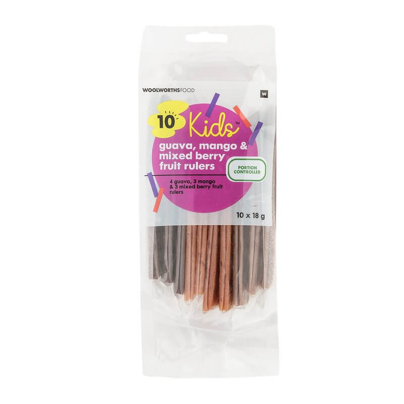 Woolworths Kids Guava Mango and Mixed Berry (CASE OF 1 x 180g)