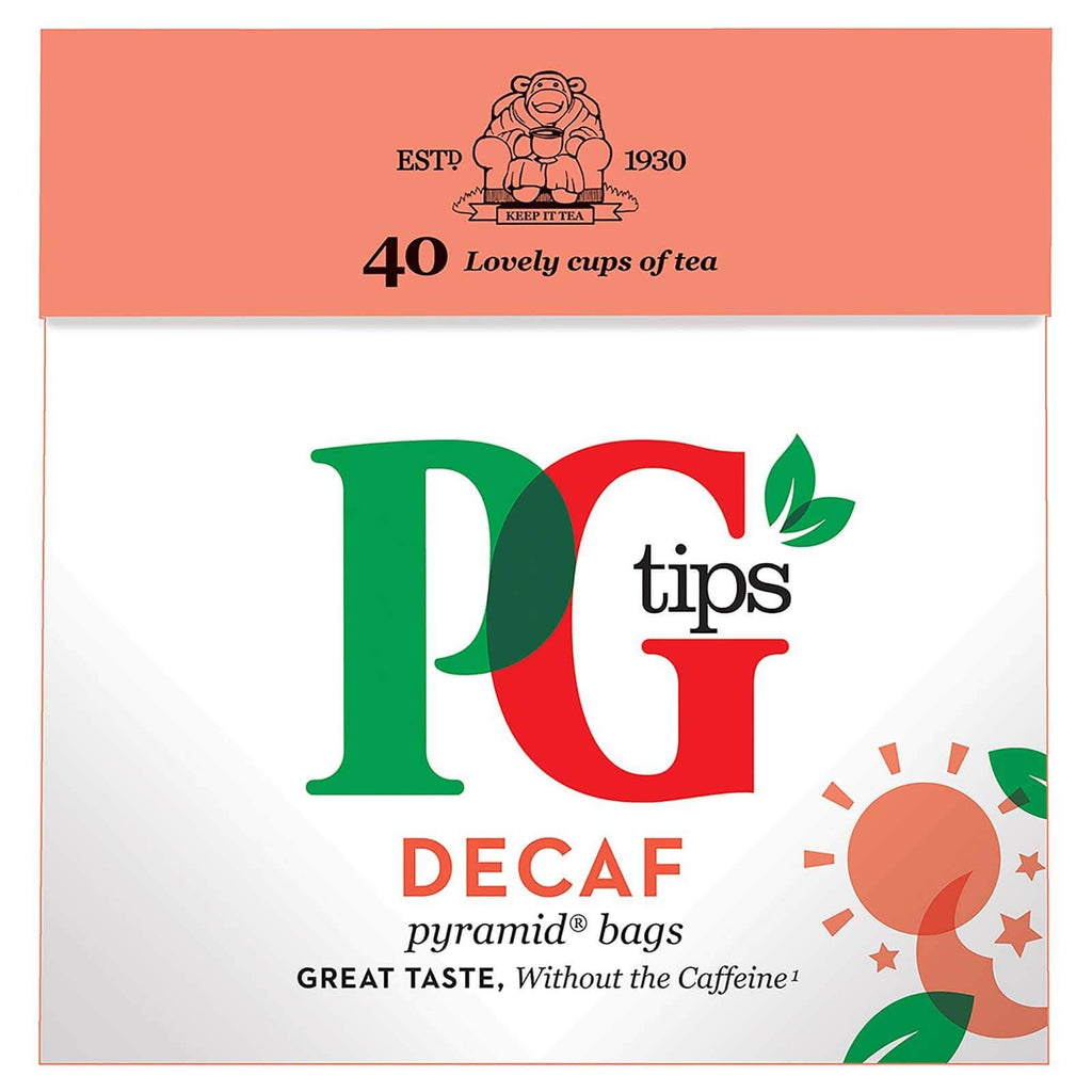 PG Tips Tea Decaf (Pack of 35 Pyramid Tea Bags) (CASE OF 6 x 101g)