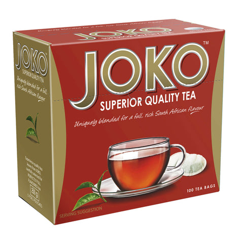 Joko Tea Strong Quality Tagless Tea Bags (Pack of 100 Bags) (CASE OF 12 x 250g)