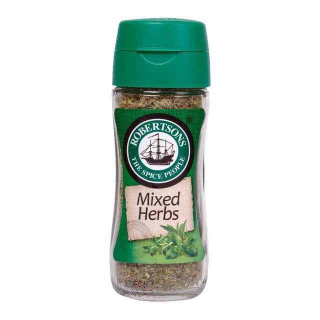 Robertsons Spice Mixed Herbs Bottle (Kosher) (CASE OF 10 x 18g)