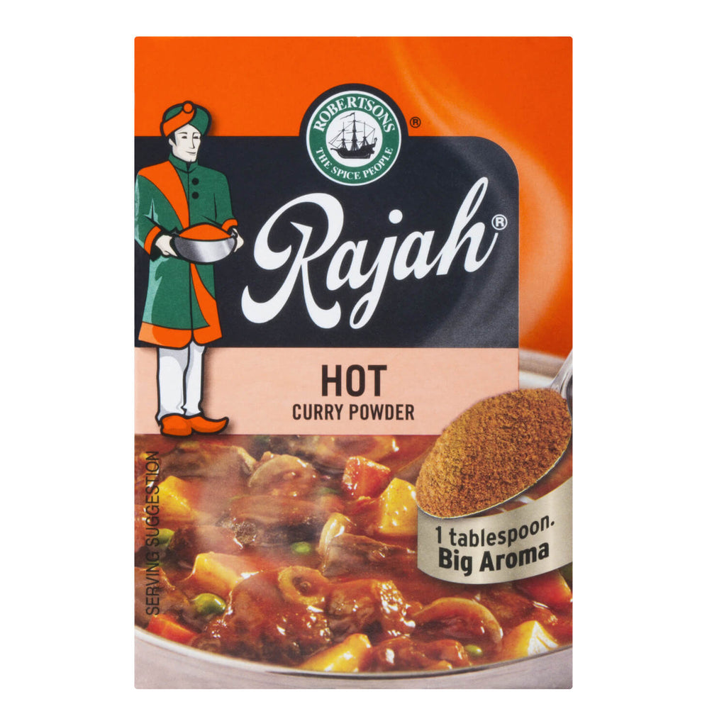 Robertsons Rajah Curry Powder Hot (CASE OF 10 x 100g)