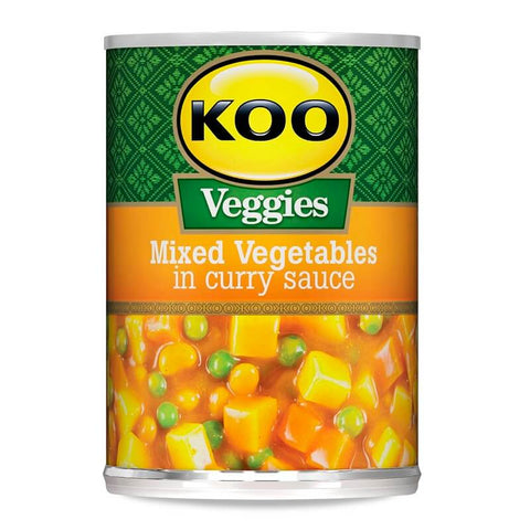 Koo Mixed Vegetables in Curry Sauce (CASE OF 12 x 420g)