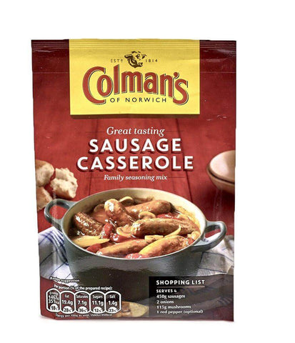 Colmans Seasoning Mix Sausage Casserole (CASE OF 16 x 39g)