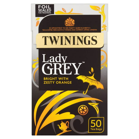 Twinings Lady Grey (Pack of 80 Tea Bags) (CASE OF 4 x 200g)