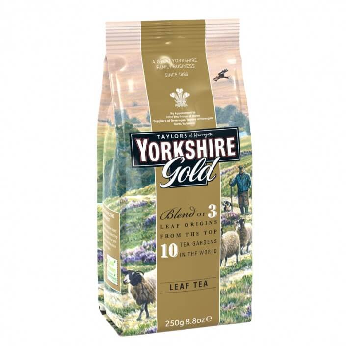 Taylors of Harrogate Yorkshire Gold Loose Leaf Tea (CASE OF 6 x 250g)