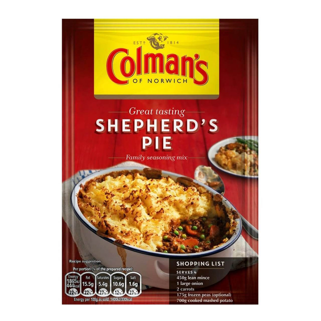 Colmans Seasoning Mix Shepherds Pie (CASE OF 16 x 50g)