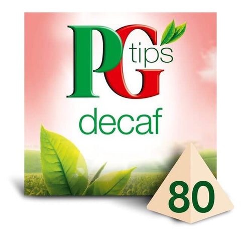 PG Tips Tea Decaf (Pack of Pyramid 70 Tea Bags) (CASE OF 6 x 203g)