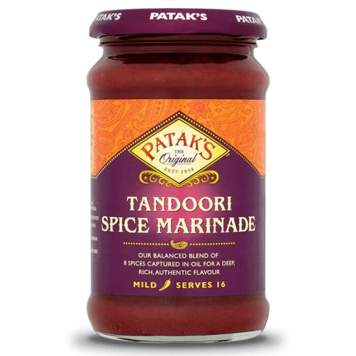 Pataks Marinade Tandoori Mild Curry Sauce (CASE OF 6 x 312g)