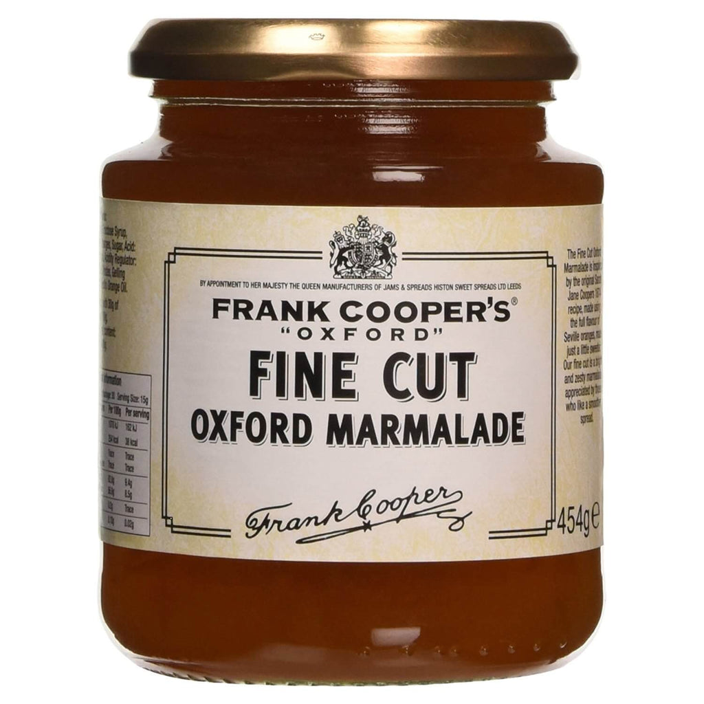 Frank Coopers Marmalade Fine Cut Oxford (CASE OF 6 x 454g)