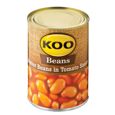 Koo Butter Beans in Tomato Sauce (Kosher) (CASE OF 12 x 420g)
