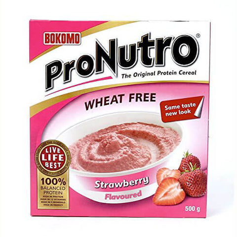 Bokomo Strawberry Pronutro Cereal (Kosher) (CASE OF 12 x 500g)