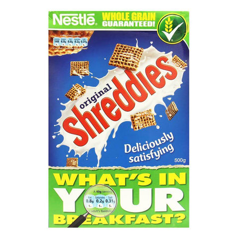 Nestle Shreddies Frosted Cereal (CASE OF 7 x 500g)