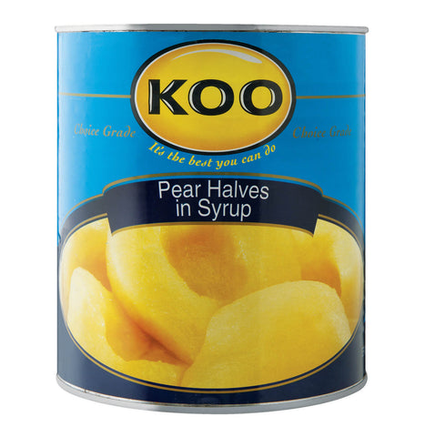 Koo Pear Halves in Syrup (Kosher) (CASE OF 12 x 410g)