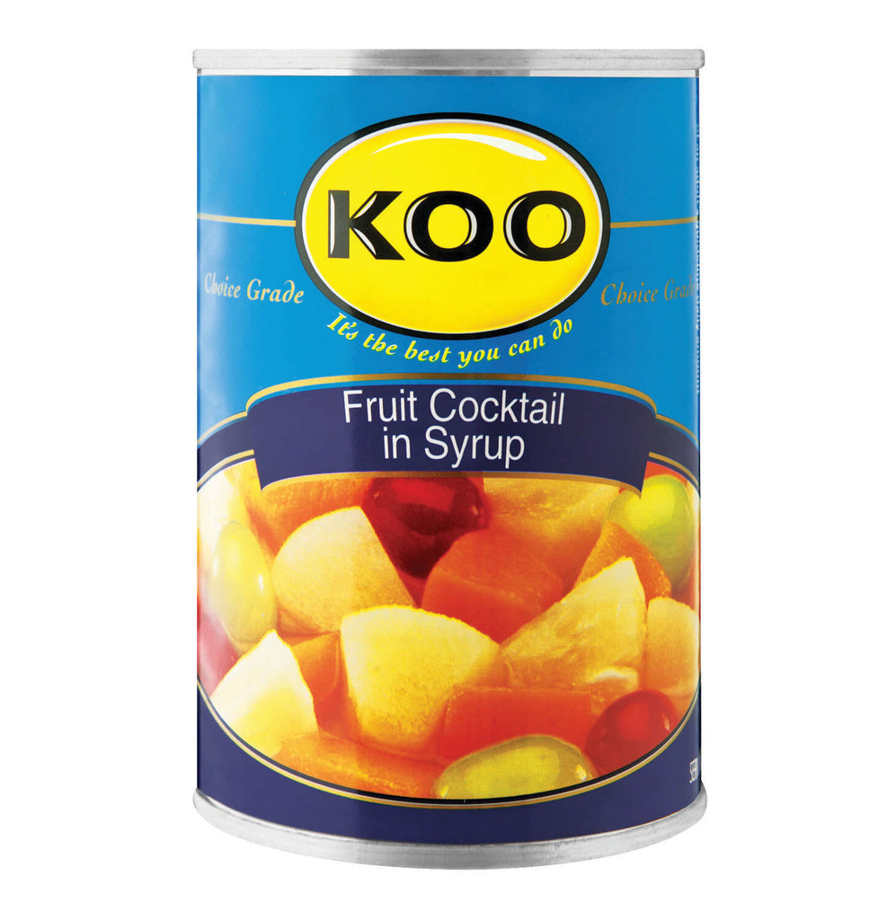 Koo Fruit Cocktail in Syrup (CASE OF 12 x 410g)