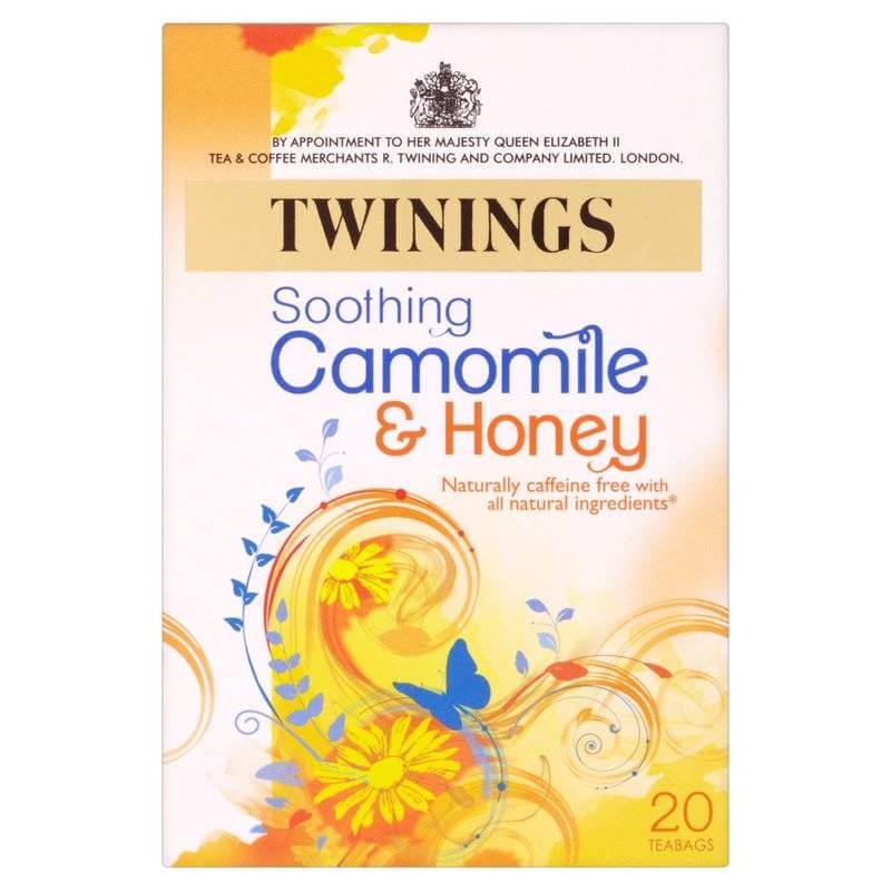 Twinings Chamomile and Honey (Pack of 20 Tea Bags) (CASE OF 4 x 30g)