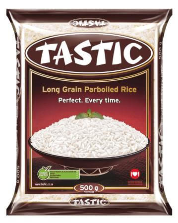Tastic Rice Long Grain Parboiled Small Bag (Kosher) (CASE OF 10 x 500g)