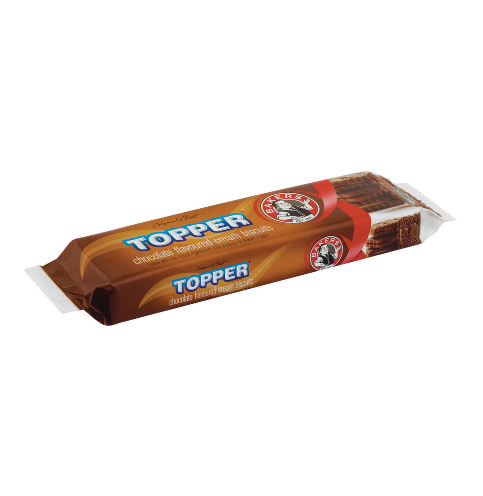 Bakers Topper Chocolate Biscuits (Kosher) (CASE OF 12 x 125g)